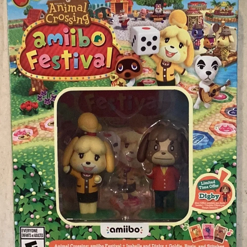 Animal Crossing Amiibo Festival Box Nintendo Wii U Game In Box New Sealed